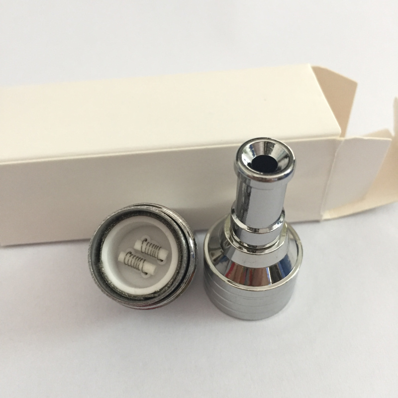 Wax Dry Herb stainless steel Tank E Cigarette Atomizer dax vaporizer with ceramic chamber repalceable Dual ceramic coil 510 thread tank
Wax Dry Herb stainless steel Tank E Cigarette Atomizer dax vaporizer with ceramic chamber repalceable Dual ceramic coil 510 thread tank