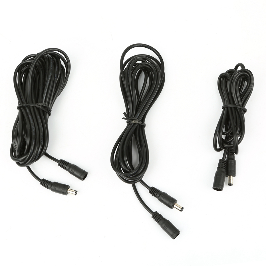 DC Cable 50cm 100cm 200cm 250cm 300cm 500cm Extension Wire with 5.5*2.1mm DC Female & Male Jack Adapter
DC Cable 50cm 100cm 200cm 250cm 300cm 500cm Extension Wire with 5.5*2.1mm DC Female & Male Jack Adapter