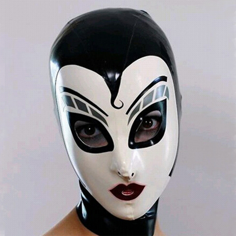 New women female Handmade drama Customized Latex Cosplay maid Hoods spliced nurse Fetish Mask Heroine mask Headgear, Silver
New women female Handmade drama Customized Latex Cosplay maid Hoods spliced nurse Fetish Mask Heroine mask Headgear, Silver