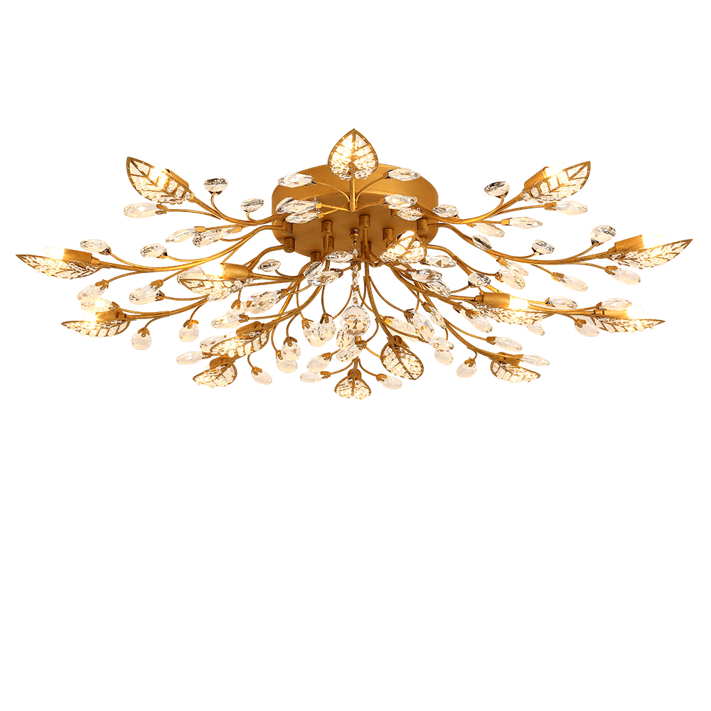 Vintage Crystal Ceiling Chandelier Lighting E14 Iron Pendant Lamp black/Bronze for Living Room Bedroom Restaurant Porch
Vintage Crystal Ceiling Chandelier Lighting E14 Iron Pendant Lamp black/Bronze for Living Room Bedroom Restaurant Porch