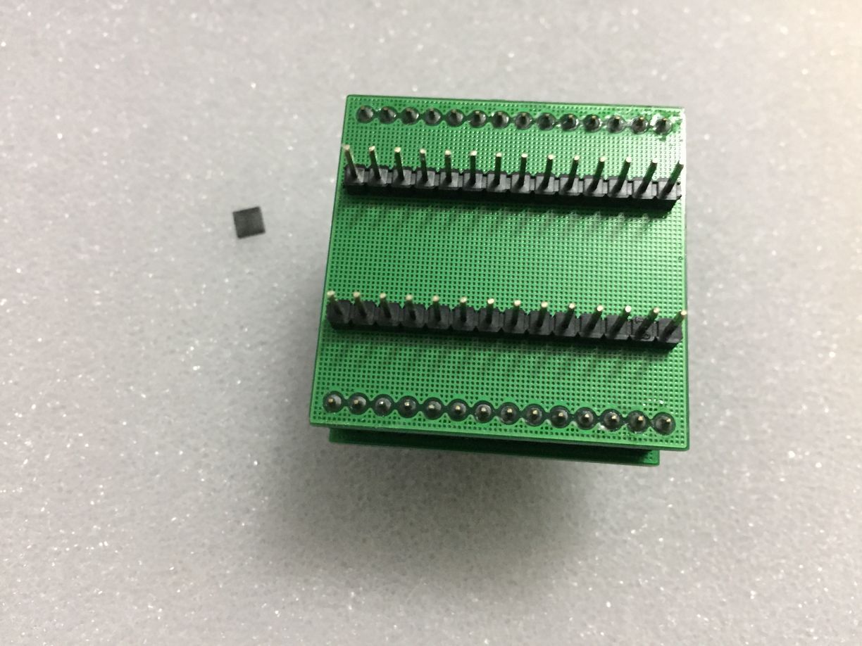 CNV-QFN28-DIP Burn in Socket Plastronics 28QN50TS14040 QFN28P 0.5mm Pitch 4X4MM