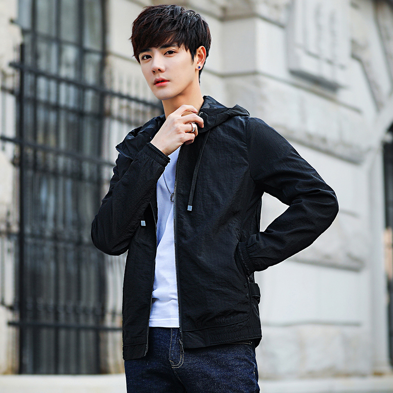 Autumn New Hooded J… - image