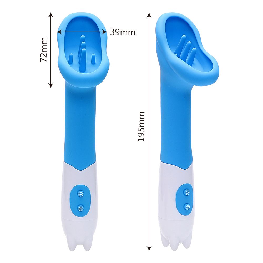 IKOKY Clitoris Stimulation Vibrator Nipple Sucker Oral Licks Tongue Sex Toys for Women Silicone 12 Speed Adult Products Sex Shop S18101003