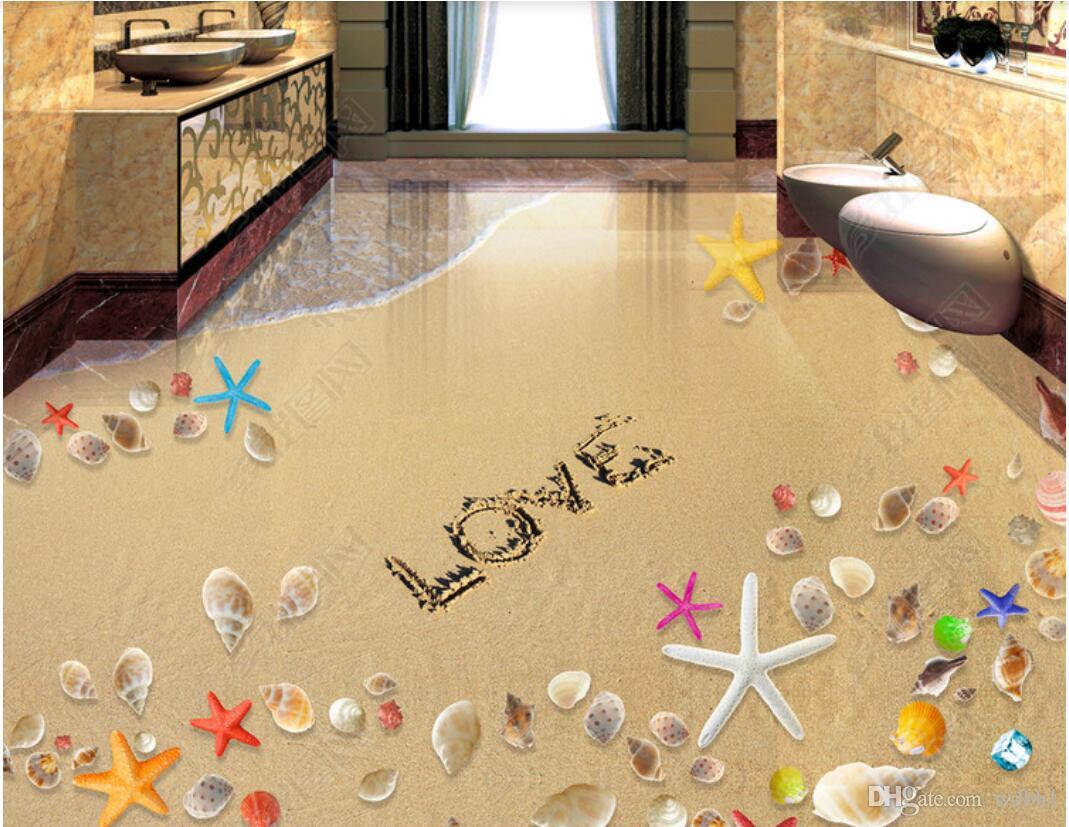 3d pvc flooring custom photo Waterproof floor wall stickerRomantic beach starfish conch shell bathroom 3D floor tile floor 3d Wall-paper, Picture shows
3d pvc flooring custom photo Waterproof floor wall stickerRomantic beach starfish conch shell bathroom 3D floor tile floor 3d Wall-paper, Picture shows