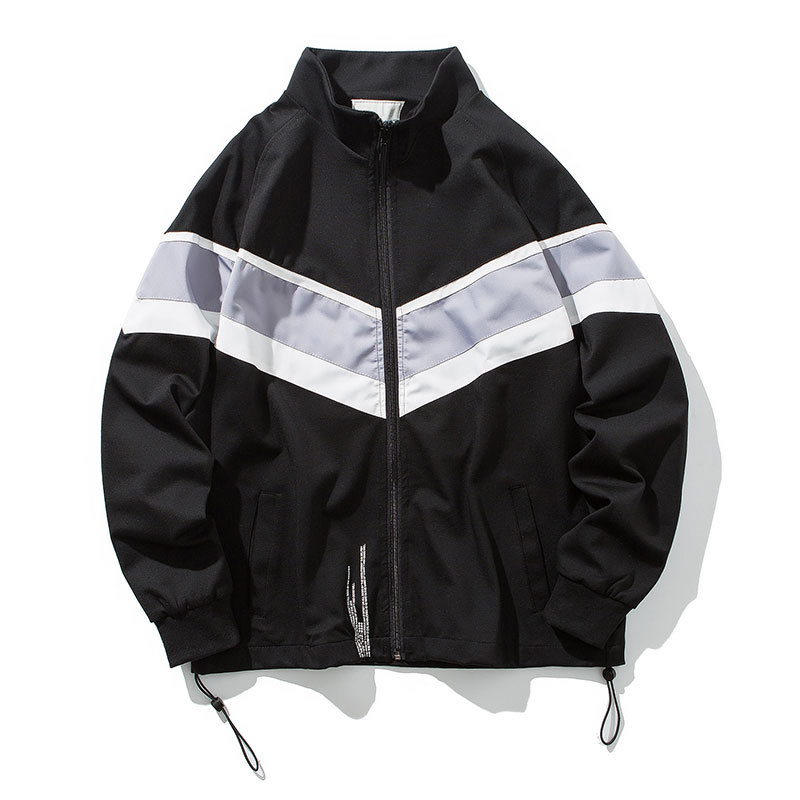 DEKUSI Jacket Autumn Clothing New Pattern Man Splicing Loose Coat clothes streetwear hip hop tops, Black
DEKUSI Jacket Autumn Clothing New Pattern Man Splicing Loose Coat clothes streetwear hip hop tops, Black