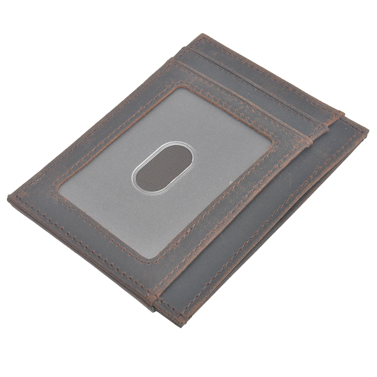 new men women Crazy Horse Gunuine Leather Slim Card Holder Money Clip Card Holder Slim Cash Short Clip, Deep brown
new men women Crazy Horse Gunuine Leather Slim Card Holder Money Clip Card Holder Slim Cash Short Clip, Deep brown