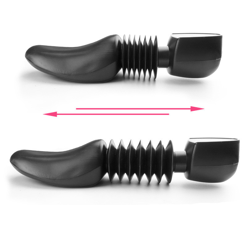 2 Sizes Black Shoe Stretcher Women and Men Plastic Spring Adjustable Shoes Tree Expander Support Care