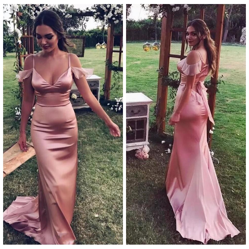 Sexy Spaghetti 2018 Rose Gold Mermaid Prom Dresses Slim Formal Guest Dress vestidos de fiesta Custom Online Evening Dress, Hunter
Sexy Spaghetti 2018 Rose Gold Mermaid Prom Dresses Slim Formal Guest Dress vestidos de fiesta Custom Online Evening Dress, Hunter