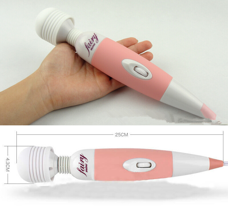 Europe plug Fairy av Sex Toy Powerful Multispeed Personal Massagers fairy mini Wand Women Vibrators For Female Y18102605