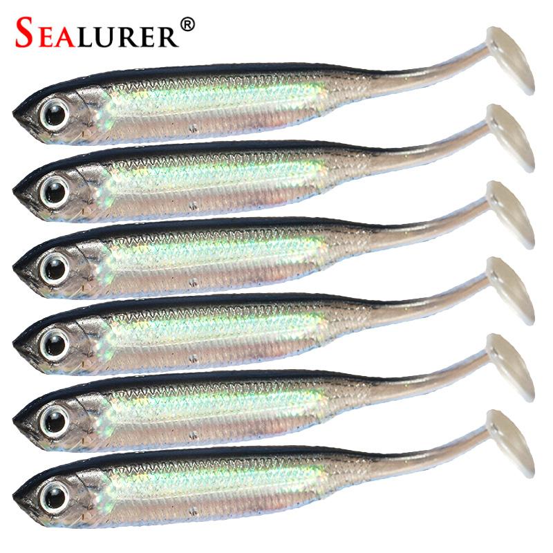 Soft Lure 6pcs/lot 2.2g/75mm for Fishing Shad Worm Swimbaits Jig Head Soft Lure Fly Fishing Bait Fishing Lures
Soft Lure 6pcs/lot 2.2g/75mm for Fishing Shad Worm Swimbaits Jig Head Soft Lure Fly Fishing Bait Fishing Lures