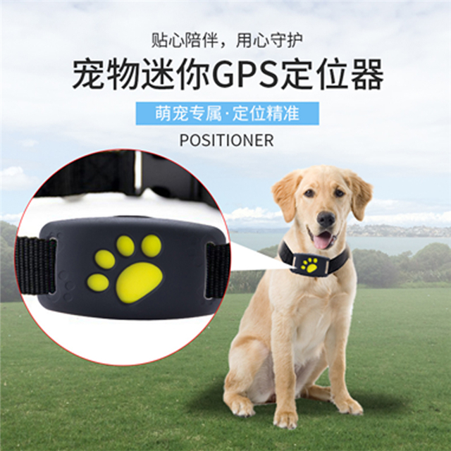 Newest Waterproof MiNi Pet GSM GPS Tracker Locator Collar For Dog Cat Long Standby GeoFence LBS APP Platform Tracking Device