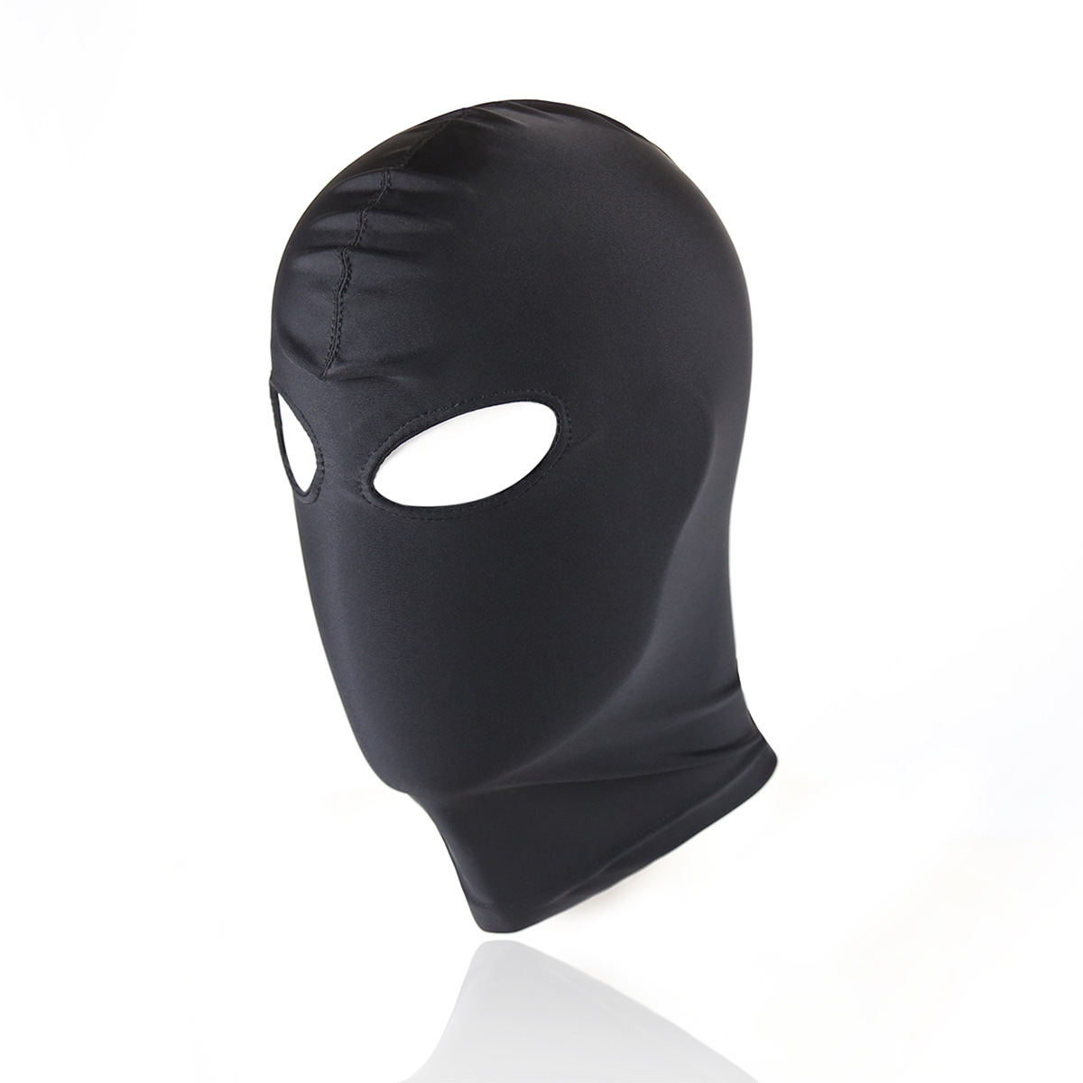 Sexy PU Leather Latex Hood Black Mask 4 tyles Breathable Headpiece Fetish BDSM Adult for party8979248