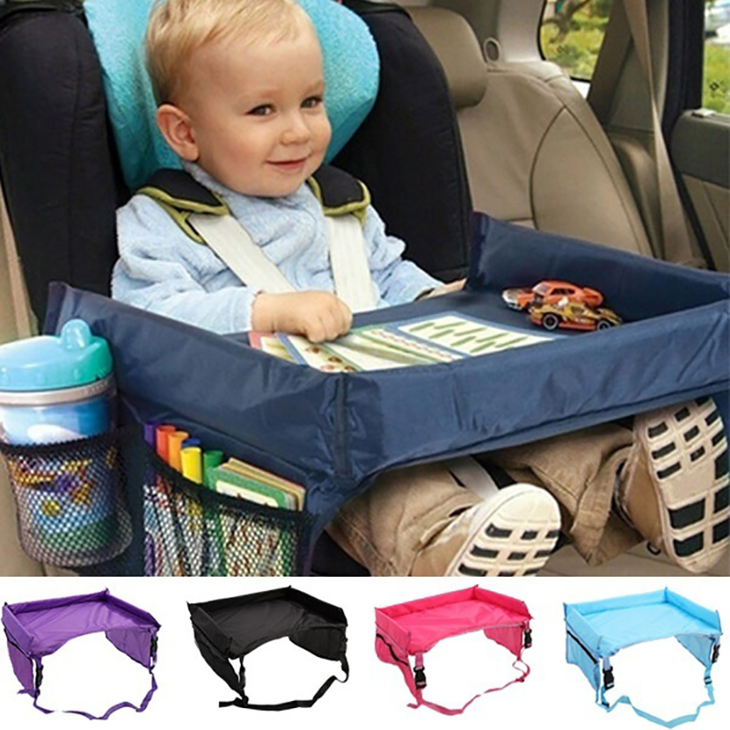 

Children Toddlers Car Safety Belt Travel Play Tray waterproof Table Baby Car Seat Cover Harness Buggy Pushchair Snack c538