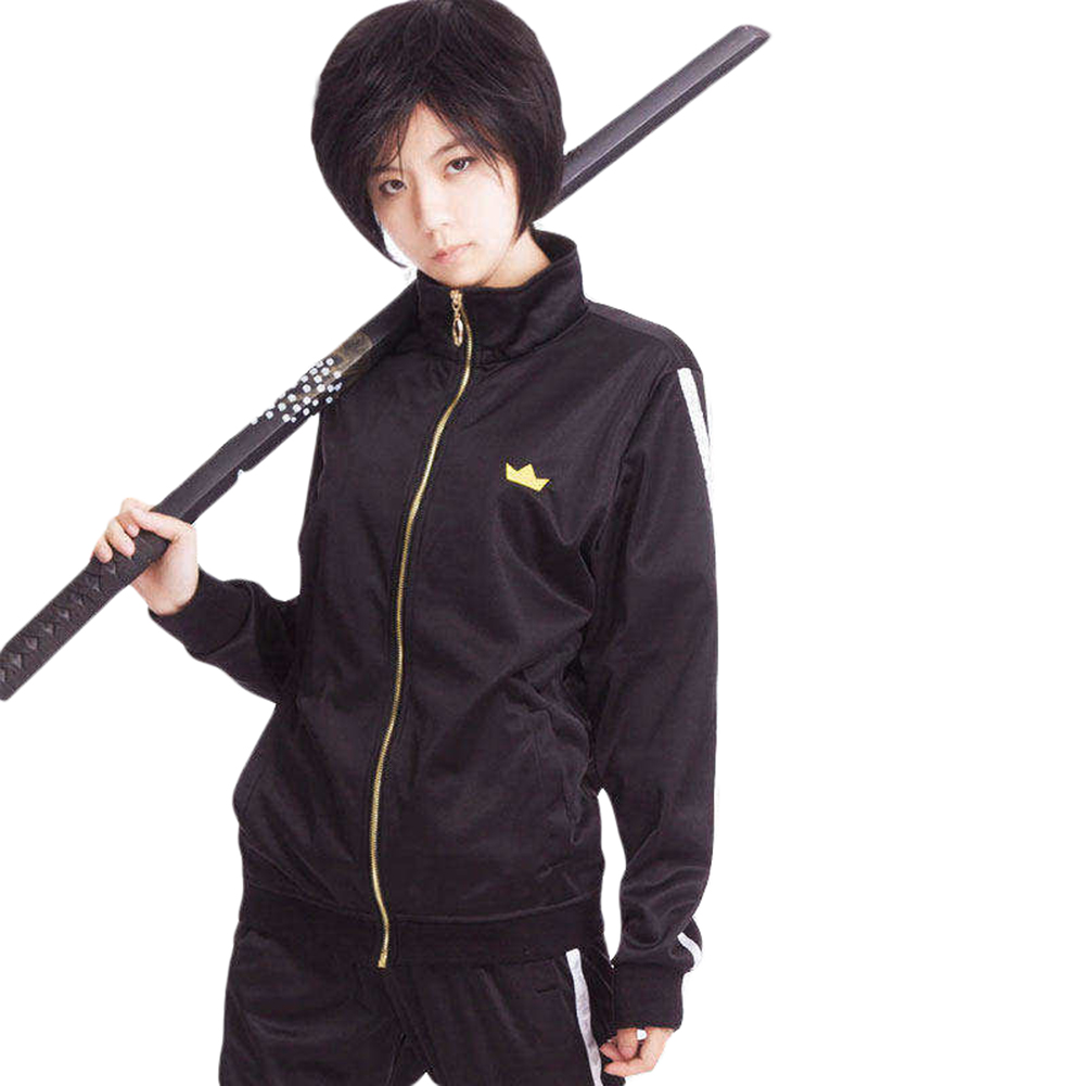Noragami Cosplay Yato Unisex Casual Wear Sports Suit Cosplay Costume (top+pants), Black
Noragami Cosplay Yato Unisex Casual Wear Sports Suit Cosplay Costume (top+pants), Black