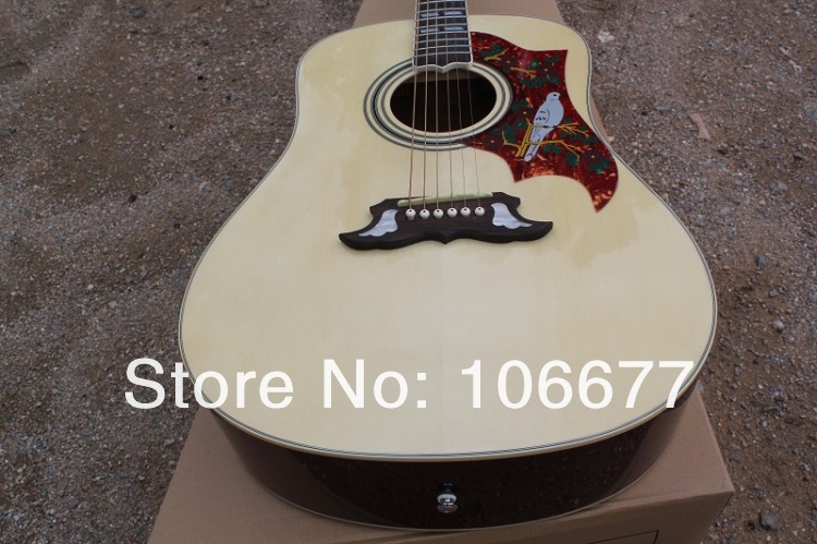 DOVE 41inch Spruce Top Rosewood Side & Back Hummingbird HS GUARANTEED Nature Wood Color Acoustic Guitar Free Shipping
DOVE 41inch Spruce Top Rosewood Side & Back Hummingbird HS GUARANTEED Nature Wood Color Acoustic Guitar Free Shipping