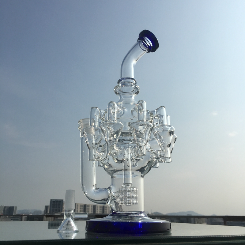 8 Recycler Bong Dab Rigs 30cm Tall Wax Glass Bongs With Bowl Piece Matrix Percolator Oil Rig Glass Water Pipes 14.5mm Joint
8 Recycler Bong Dab Rigs 30cm Tall Wax Glass Bongs With Bowl Piece Matrix Percolator Oil Rig Glass Water Pipes 14.5mm Joint