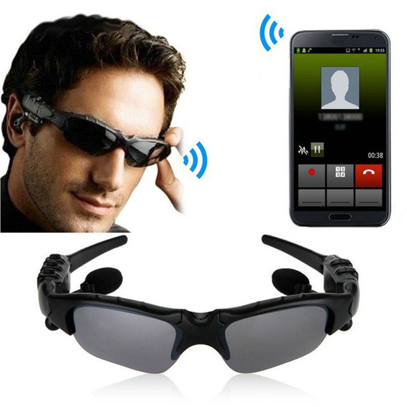 Sunglasses Bluetooth Headset Sunglass Stereo Wireless Sports Headphone Handsfree Earphones MP3 Music Player With Retail Package, Black
Sunglasses Bluetooth Headset Sunglass Stereo Wireless Sports Headphone Handsfree Earphones MP3 Music Player With Retail Package, Black