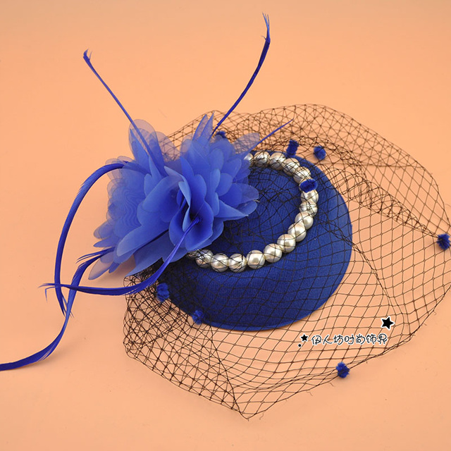 Snapback Hats With Pearls Flower Tulle 15 Colors Fashion A Hat That Goes with Formal Dress Hats For Mother Wedding Bridal Accessories Veil