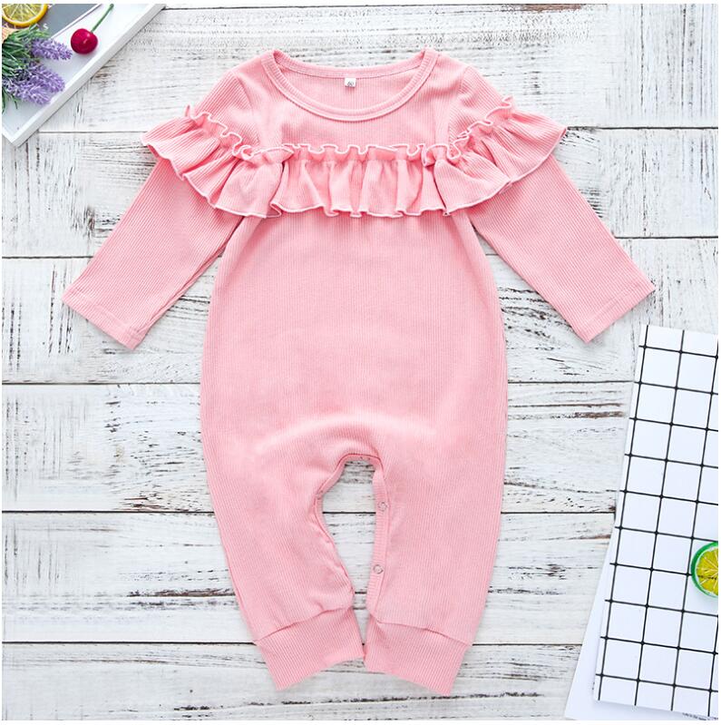 Baby Pink Lotus Pleated Long Sleeve Romper Girl Spring and Autumn Jumpsuit Infant Clothes one piece ZHT 126, As picture
Baby Pink Lotus Pleated Long Sleeve Romper Girl Spring and Autumn Jumpsuit Infant Clothes one piece ZHT 126, As picture