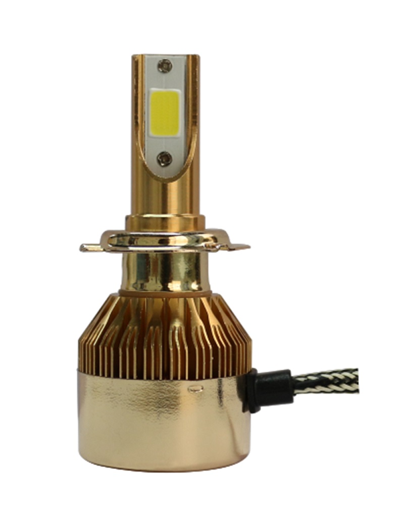 2Pcs 9005 HB3 HB4 H11 H7 H4 Led H11 H1 bulb 72w Car Headlights Auto Led Lamp With Fan Led Light 6000k C6