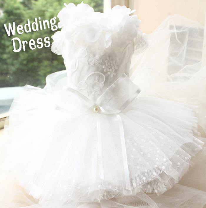Free shipping Advanced customization Luxury Dog wedding dresses 3D flower collar princess clothes twelve layer ropa perro mascotas, White
Free shipping Advanced customization Luxury Dog wedding dresses 3D flower collar princess clothes twelve layer ropa perro mascotas, White