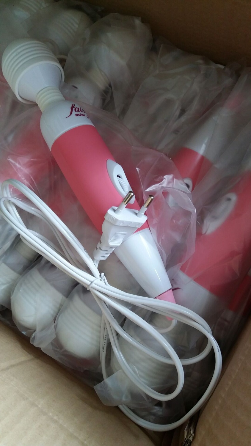 Europe plug Fairy av Sex Toy Powerful Multispeed Personal Massagers fairy mini Wand Women Vibrators For Female Y18102605