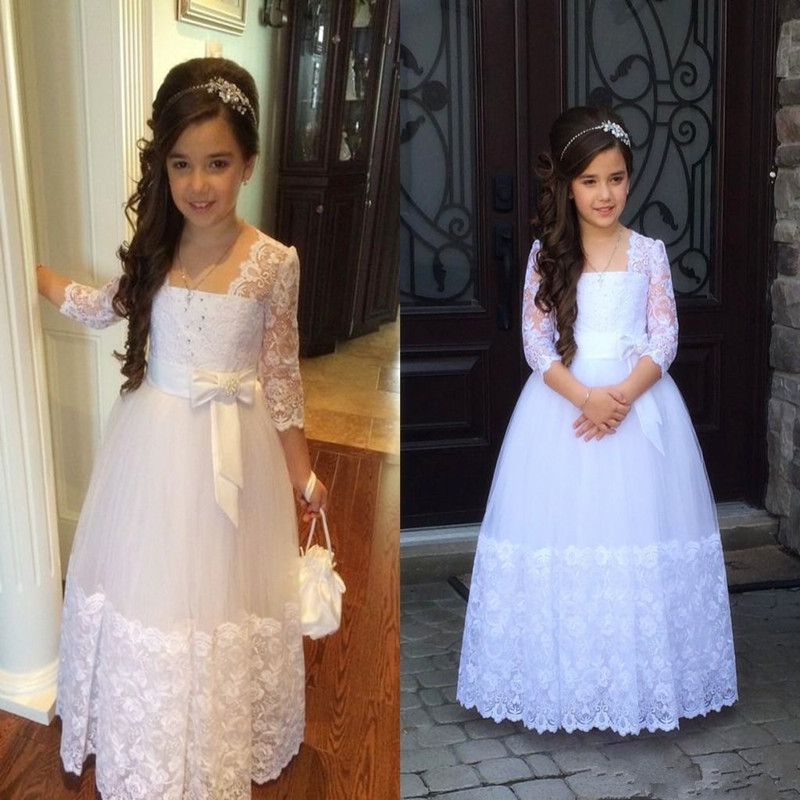 Cheap Spaghetti Tulle Flower Girl Dresses For Wedding Ball Gown Princess Girls Pageant Gowns Children Communion Dress Bow Birthday Dress, Ivory
Cheap Spaghetti Tulle Flower Girl Dresses For Wedding Ball Gown Princess Girls Pageant Gowns Children Communion Dress Bow Birthday Dress, Ivory