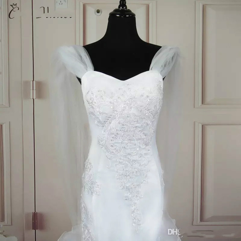 Real Pictures Mermaid Dresses Off Shoulder Africa Satin Appliques Lace Up Plus Size Bridal Beading Country Wedding Gowns