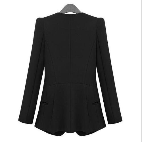 2017 Ladies Blazer Plus Size 4XL Formal Jacket Women's White Blaser Black Female Blue Women Suit Office Ladies SY185