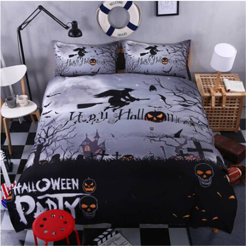 3D Halloween Witch Broom Pattern Bedding Set Duvet Cover Set Quilt Covers 4pcs 2018 Wholesales, Multi-color
3D Halloween Witch Broom Pattern Bedding Set Duvet Cover Set Quilt Covers 4pcs 2018 Wholesales, Multi-color