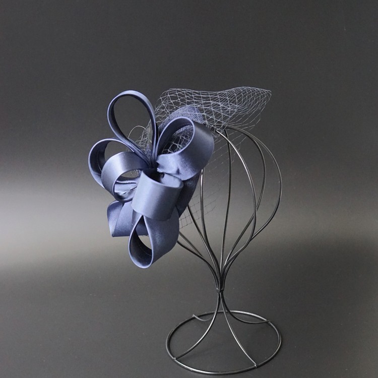 Elegant 2018 Top Quality Birdcage Veils Bridal Wedding Hat with Clip Black Tulle Wedding Party Evening Fascinator Hats Wedding Accessories