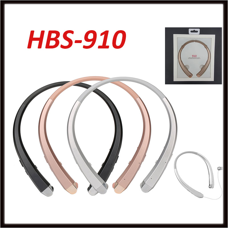 Wireless Bluetooth Headphones HBS 910 In-ear sport Neckband Headset for iPhone 8 7s S8 Note 5 with Retail Box, Black
Wireless Bluetooth Headphones HBS 910 In-ear sport Neckband Headset for iPhone 8 7s S8 Note 5 with Retail Box, Black