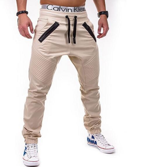 Men Pants 2018 New Fashion Brand Tooling pockets Joggers Pants Male Trousers Casual Mens Joggers Solid Sweatpants XXXL