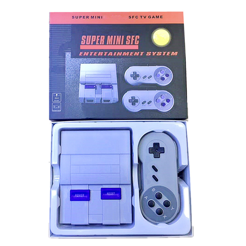 Super Mini Classic SFC Can Store 400 Mini TV Handheld Game Console Video For Nes SNES Games With Engilsh Retail Box DHL от DHgate WW