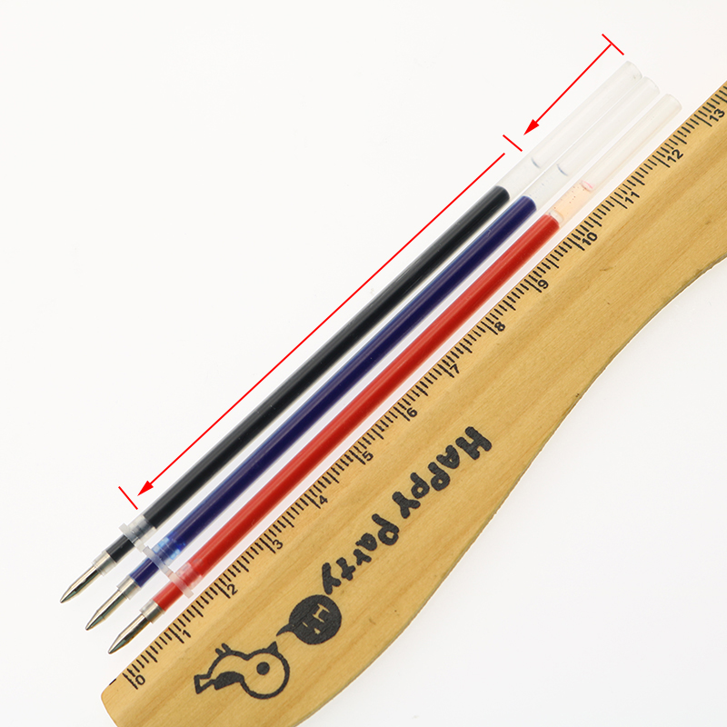 100pc / Lot Neutral Gel Pen Refills Gel Ink Refills Good Quality Black And Blue Red 0.5 Mm Cartridge Office School Suppli