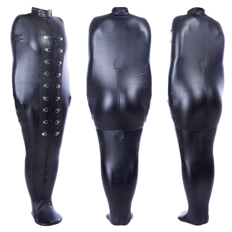 Bondage Mummy Tether Bag Sexy Men Mermaid Mummy Sleep Sack Leather Full Body #T67