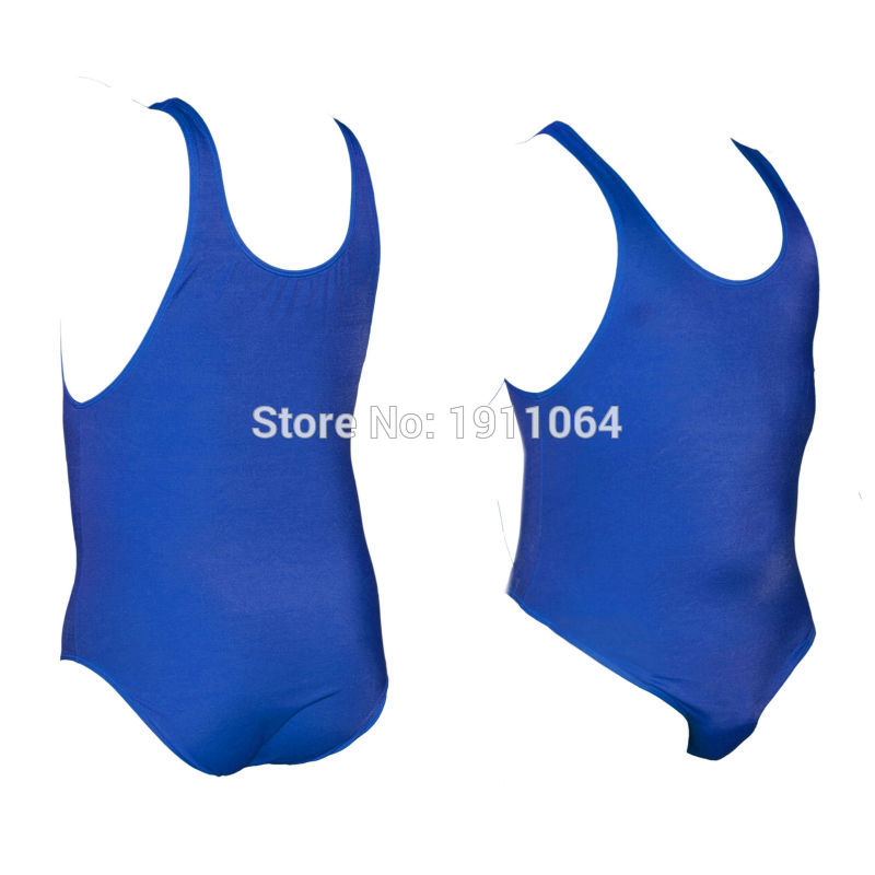 Mens bodysuit Bikini style Leotard polyester spandex Moderate Back G3081 swimwear fabric от DHgate WW