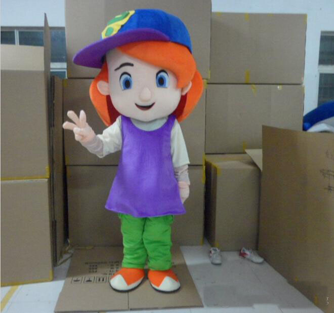 2018 Discount factory sale Adult size baseball girl red hair plush mascot costume cartoon character role-playing free shipping, As picture
2018 Discount factory sale Adult size baseball girl red hair plush mascot costume cartoon character role-playing free shipping, As picture