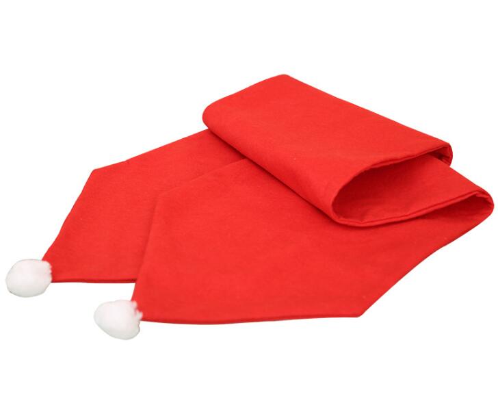 Christmas Table Runner Mat Tablecloth Christmas Flag Home Party Decor Red Table Runners Tablecloths Party Decoration Table Runner