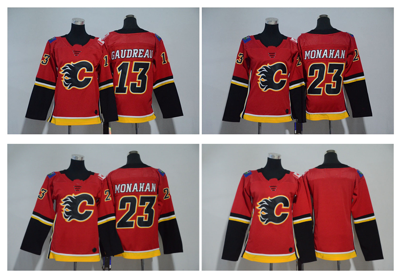 2018 AD Women Calgary Flames Jersey 13 Johnny Gaudreau 23 Sean Monahan Kane Blank Red Stitched Ladies Hockey Jerseys
2018 AD Women Calgary Flames Jersey 13 Johnny Gaudreau 23 Sean Monahan Kane Blank Red Stitched Ladies Hockey Jerseys