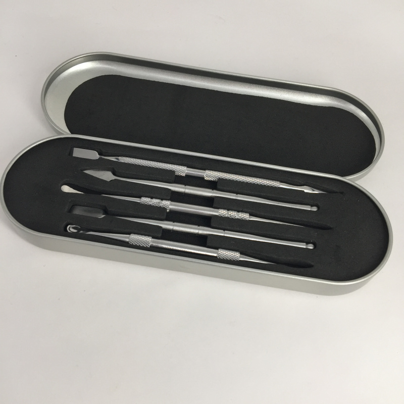 106-121mm Dab Tool Kits Wax Dabber Tool Set Aluminium Box Packaging Wax Atomizer Titanium Nail Dabber Tool For Dry Herb
106-121mm Dab Tool Kits Wax Dabber Tool Set Aluminium Box Packaging Wax Atomizer Titanium Nail Dabber Tool For Dry Herb