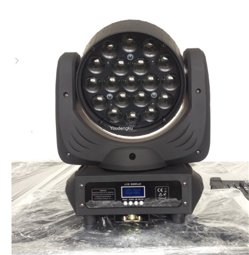 6pieces Lyre led beam rgbw Dmx 19x10w Moving Head With Zoom led mac aura rgbw wash stage light