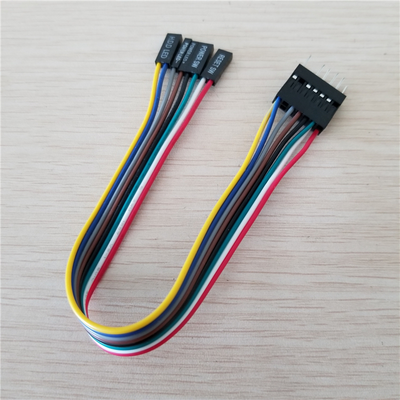 Power Switch DuPont Adapter Cable 8Pin for ATX Motherboard Lenovo PC Host Case Front Panel 30cm
Power Switch DuPont Adapter Cable 8Pin for ATX Motherboard Lenovo PC Host Case Front Panel 30cm