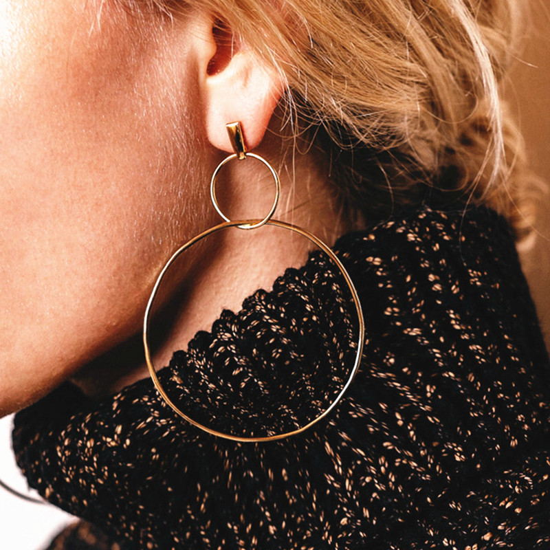 Women Minimalist Punk Circle Earring Brincos Geometric Bijoux pendientes mujer 2017 One Direction e0214
Women Minimalist Punk Circle Earring Brincos Geometric Bijoux pendientes mujer 2017 One Direction e0214