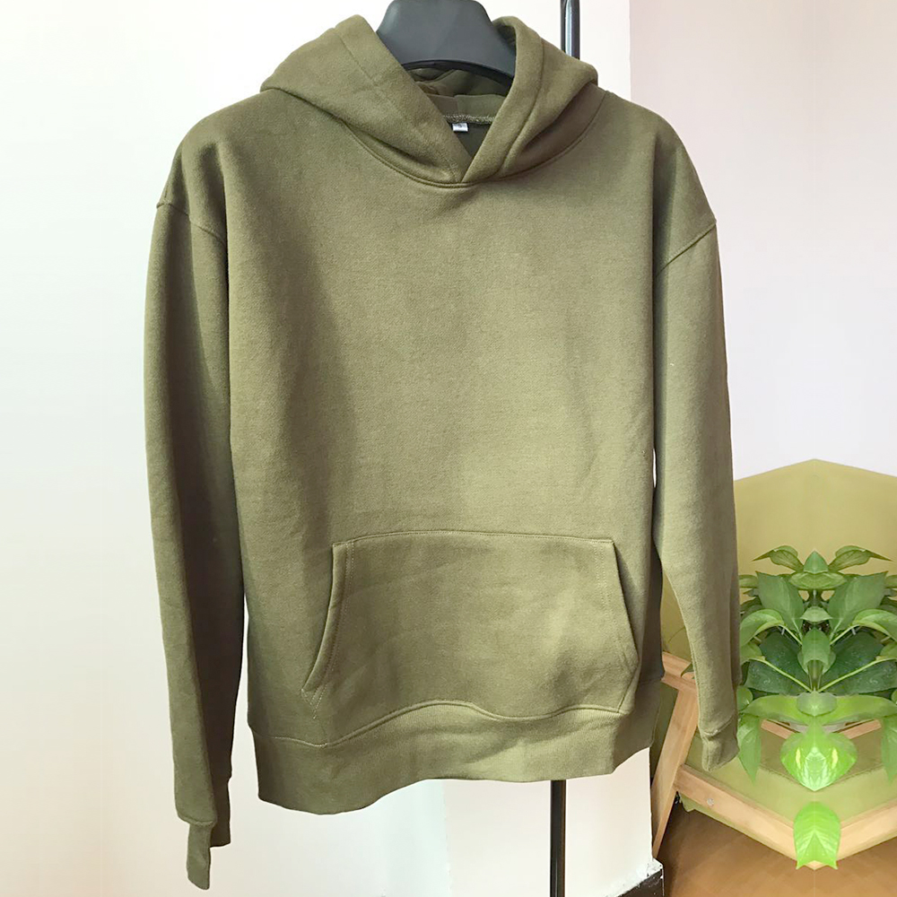 HZIJUE 2018 New brand Hoodie Streetwear Hip Hop Black/Green/Khaki Mens Casual Autumn Spring Hoodies and Sweatshirts Size S-XL