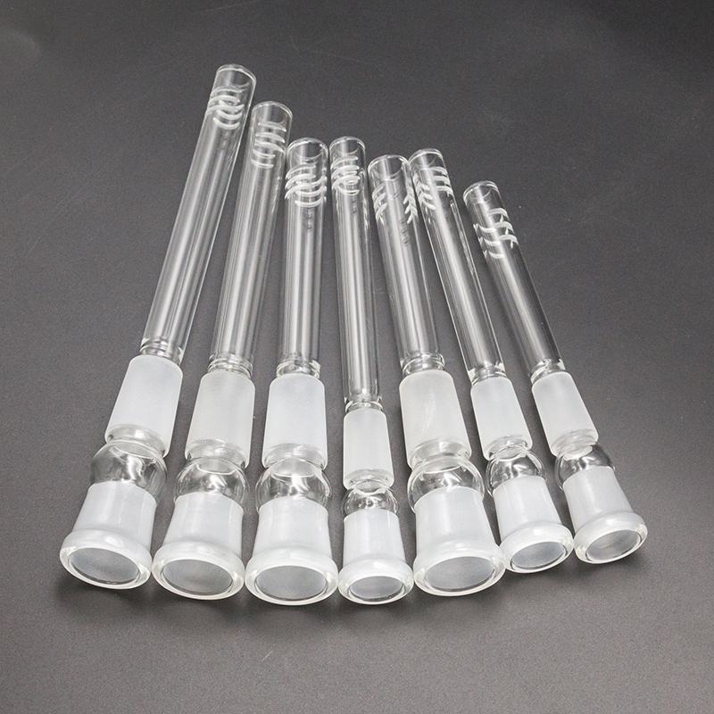 Hookahs Glass downstem tube diffuser 14mm to 18mm Male Female Joint down stem for bongs water pipes
Hookahs Glass downstem tube diffuser 14mm to 18mm Male Female Joint down stem for bongs water pipes