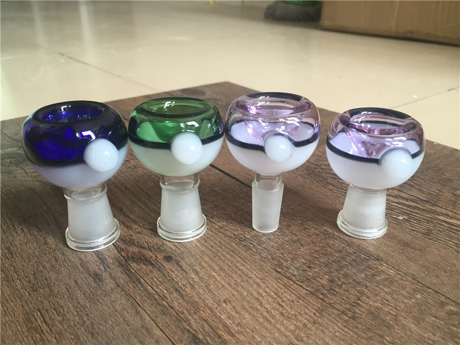 Glass tobacco dry herb Bowl for Smoking Pipes Dry Herb Holder 14mm 18mm Male Female pokeball Glass water bong tobacco Bowls
Glass tobacco dry herb Bowl for Smoking Pipes Dry Herb Holder 14mm 18mm Male Female pokeball Glass water bong tobacco Bowls