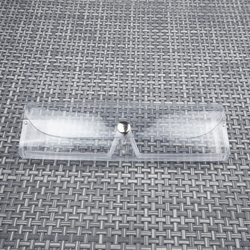 Transparent White Glasses Case 2pcs Button Eyeglass Case reading glass box Eyeglasses Box Silicone eye glasses accessoriesL016
Transparent White Glasses Case 2pcs Button Eyeglass Case reading glass box Eyeglasses Box Silicone eye glasses accessoriesL016