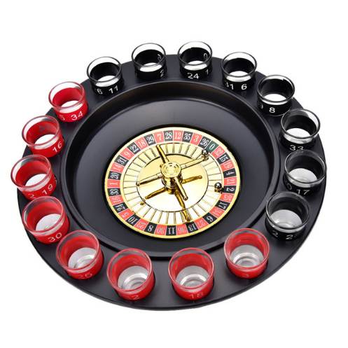 Creative Novelty Russia Drinking Turntable Shot Glass Drinking Game Roulette Set With 16 Shot Glasses Adult Party Drinking Set
Creative Novelty Russia Drinking Turntable Shot Glass Drinking Game Roulette Set With 16 Shot Glasses Adult Party Drinking Set