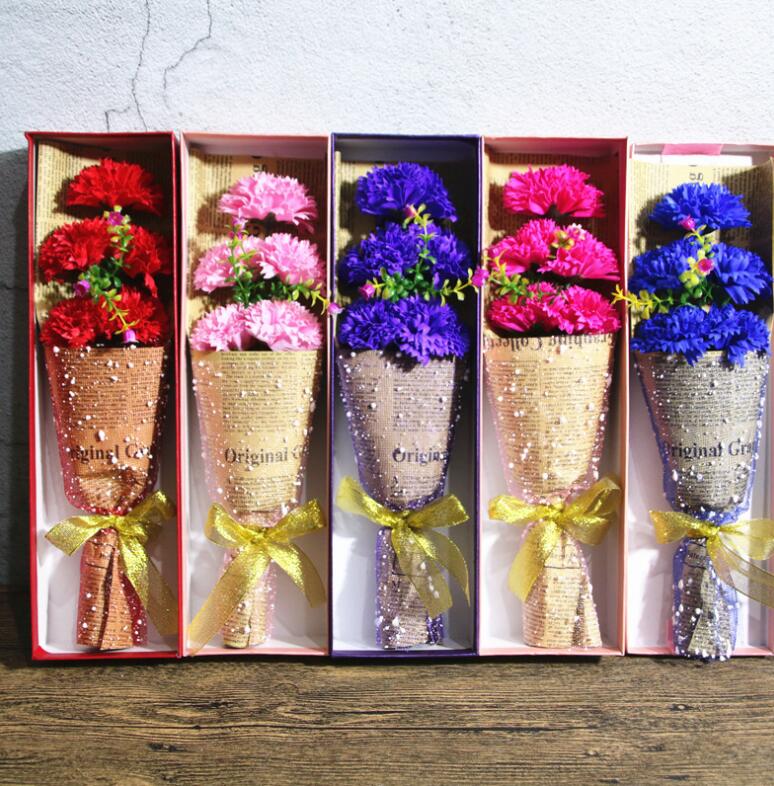 New Arrvial Artical 5 Piece/Set Soap Flowers for Mother's Day Gifts Wedding Party Gifts Soap Carnations Flowers
New Arrvial Artical 5 Piece/Set Soap Flowers for Mother's Day Gifts Wedding Party Gifts Soap Carnations Flowers